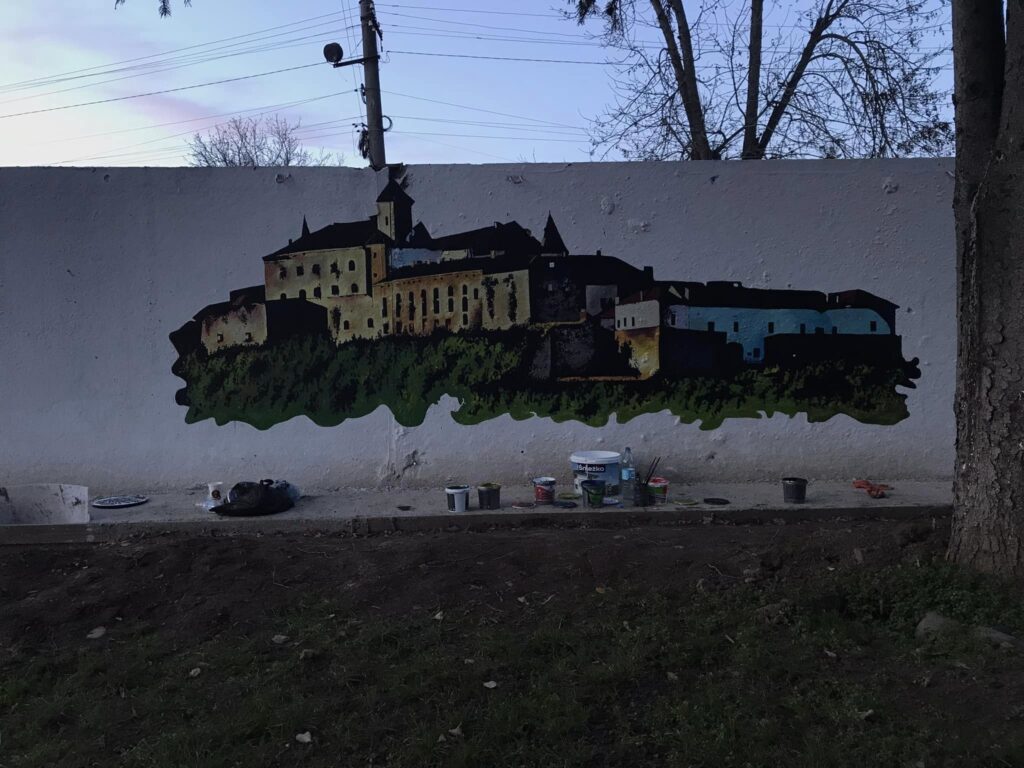 Мурал Мукачівський замок